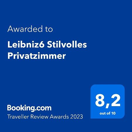 Leibniz6 Stilvolles Privatzimmer Leipzig Buitenkant foto