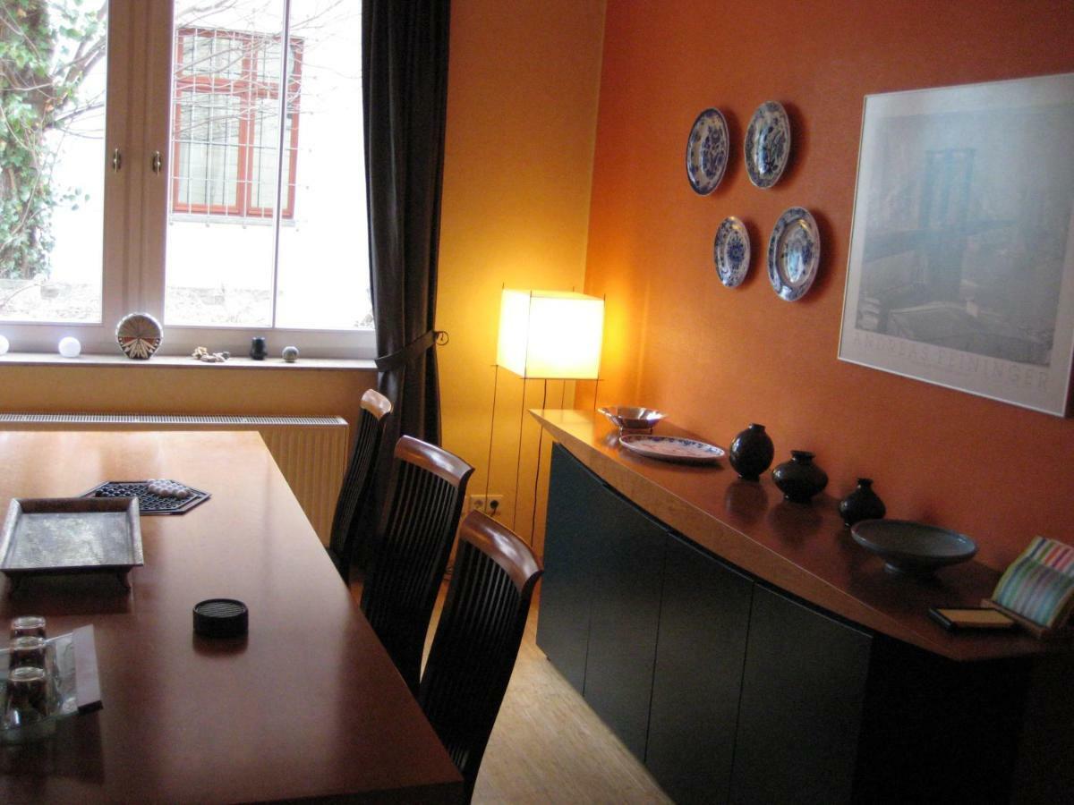 Leibniz6 Stilvolles Privatzimmer Leipzig Buitenkant foto